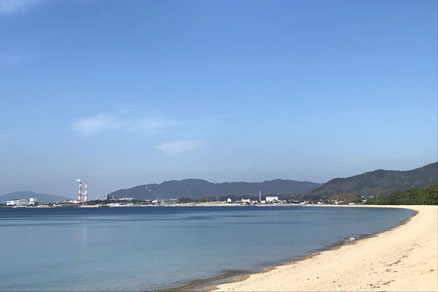光市 室積海水浴場